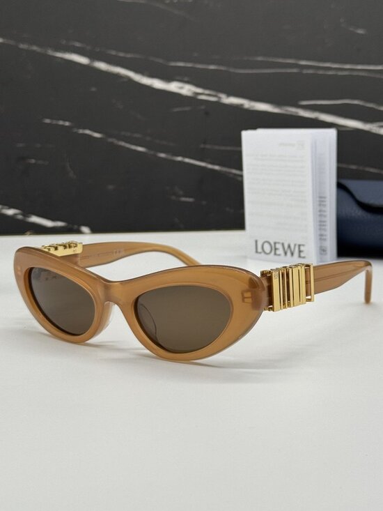 Loewe Accessories - NEW LOEWE LW40156U 50E SUNGLASSES ORANGE WOMEN EYEWEAR LOEWE